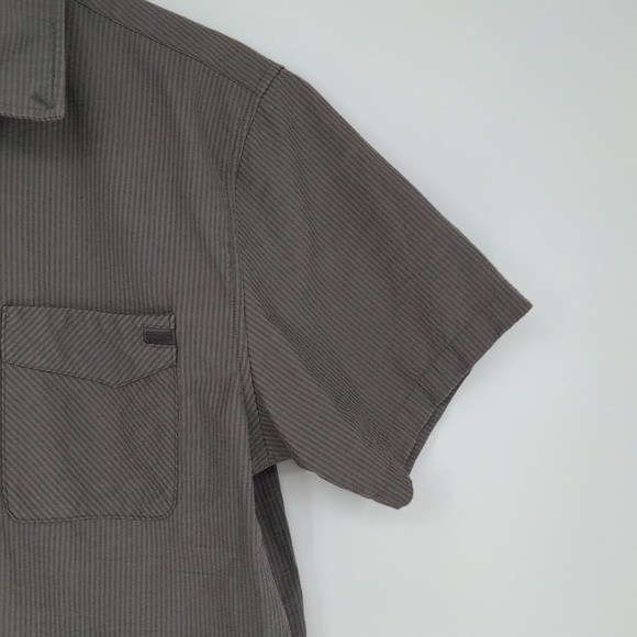 Outdoor Research Men's Shirt Size Medium Button Front Short Sleeve Collared - Picture 5 of 13